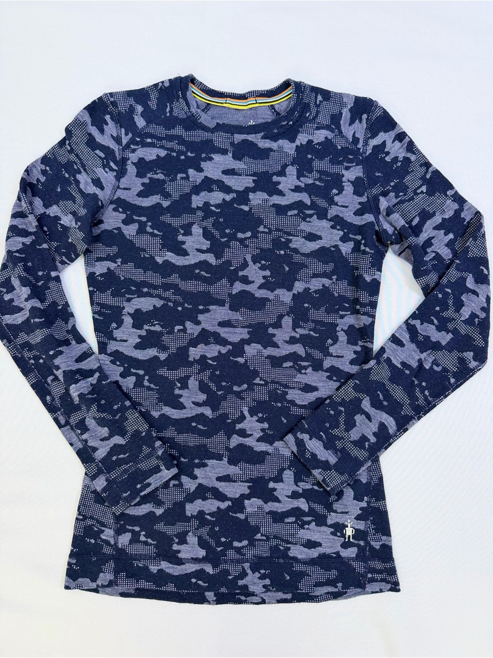 Smartwool Women’s M Merino Wool Camo Long Sleeve Base Layer Top